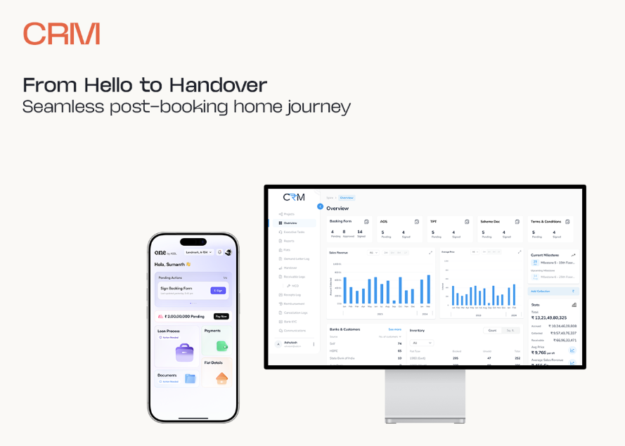 CRM App Screenshot